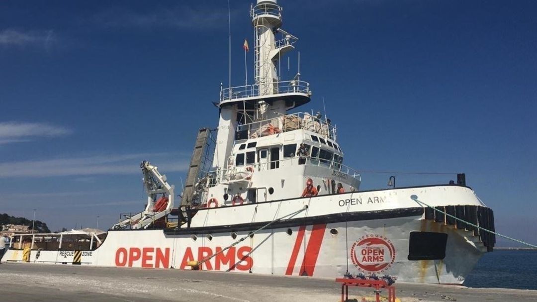 El "Open Arms" se abre a viajar a Baleares si tiene asistencia El "Open Arms" se abre a viajar a Baleares si tiene asistencia