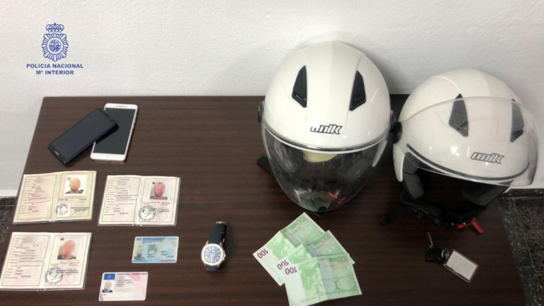 Dos detenidos en Palma por robarle a un turista un reloj de 30 mil euros