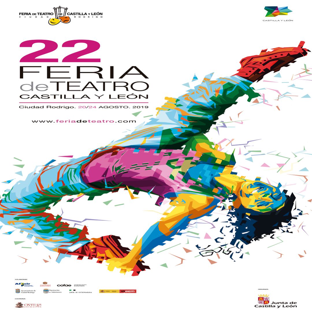 Cartel anunciador de la Feria de Teatro de Ciudad Rodrigo Cartel anunciador de la Feria de Teatro de Ciudad Rodrigo