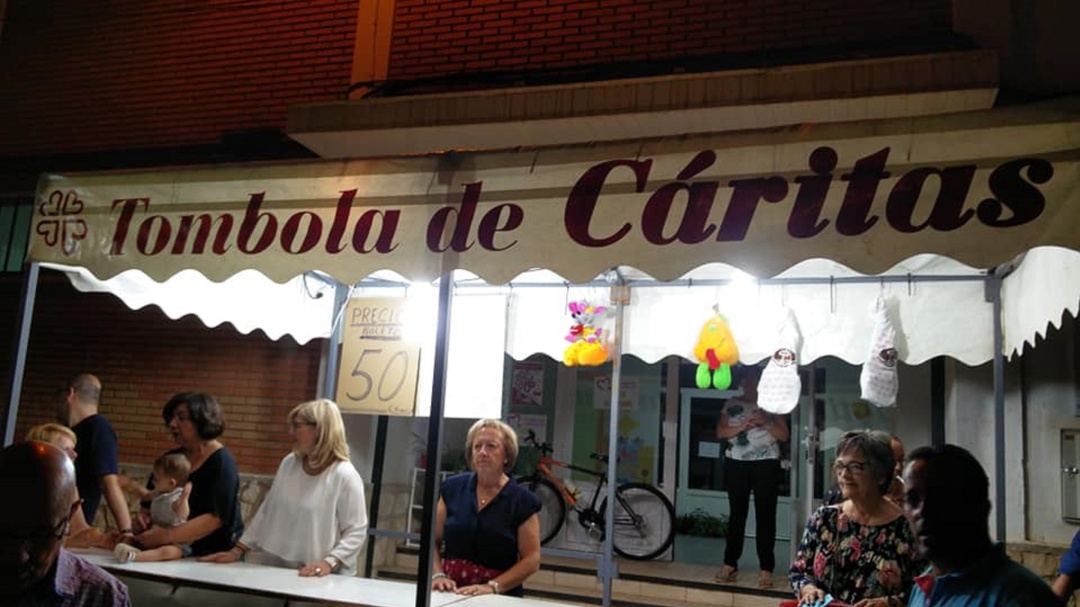 Cáritas Parroquial de Motilla realizará una Tómbola Solidaria en las Fiestas