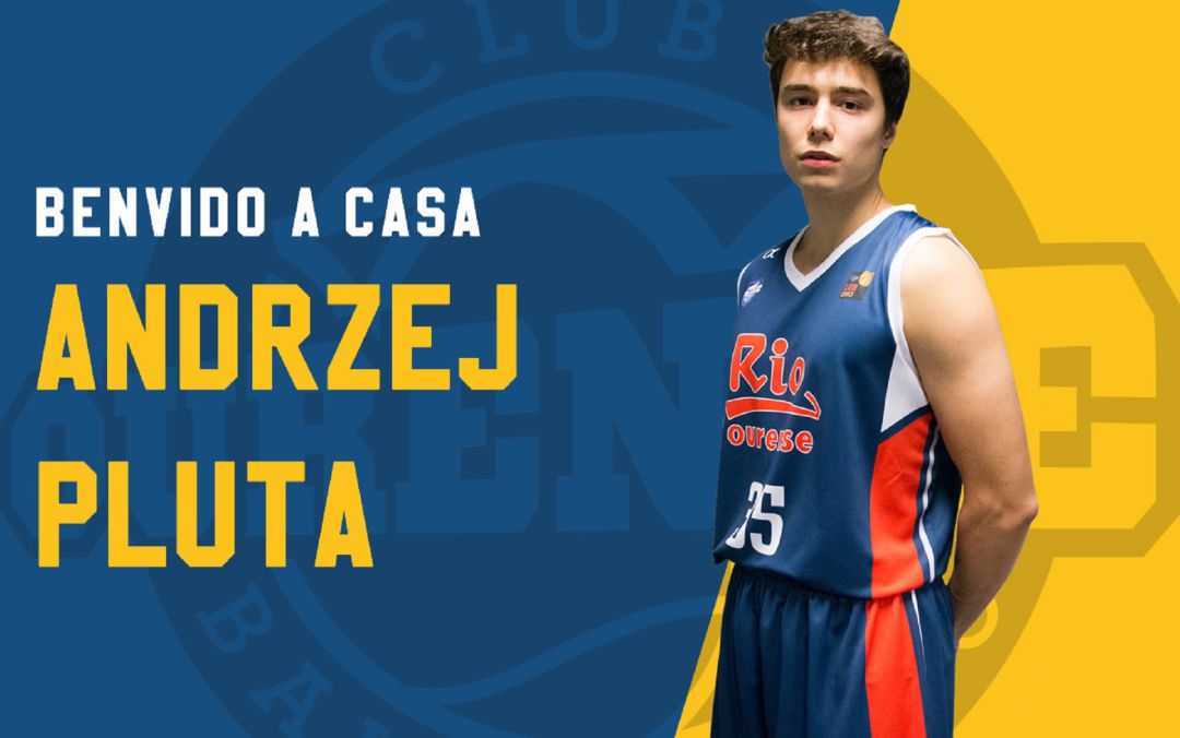 Pluta, renueva por el Club Ourense Baloncesto una temporada más Pluta, renueva por el Club Ourense Baloncesto una temporada más