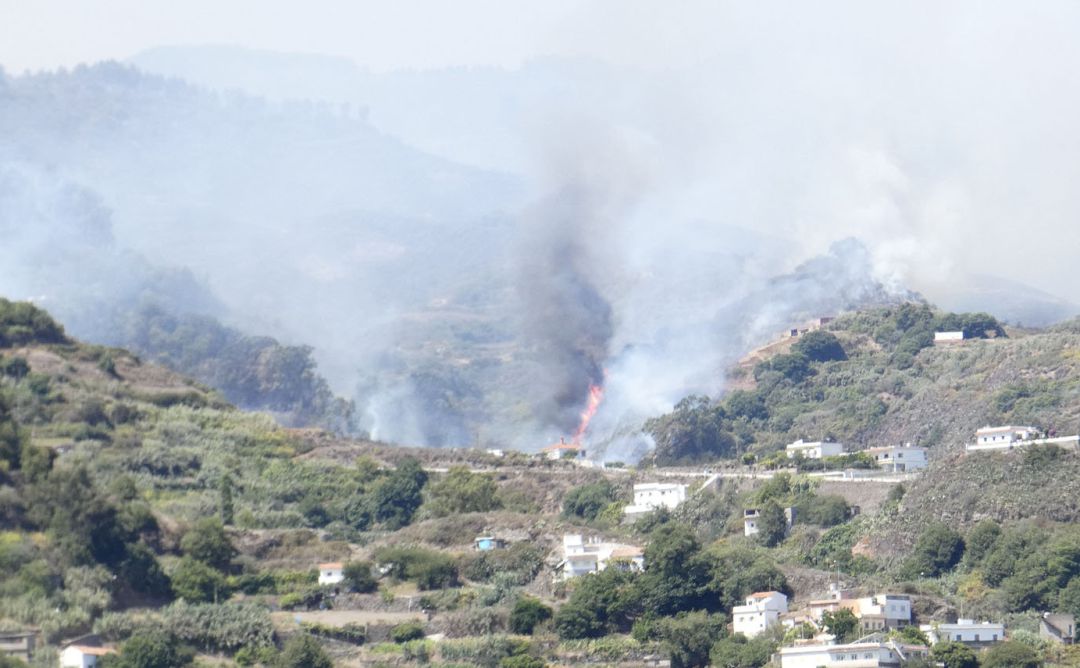 Tercera jornada del incendio de Canarias Tercera jornada del incendio de Canarias