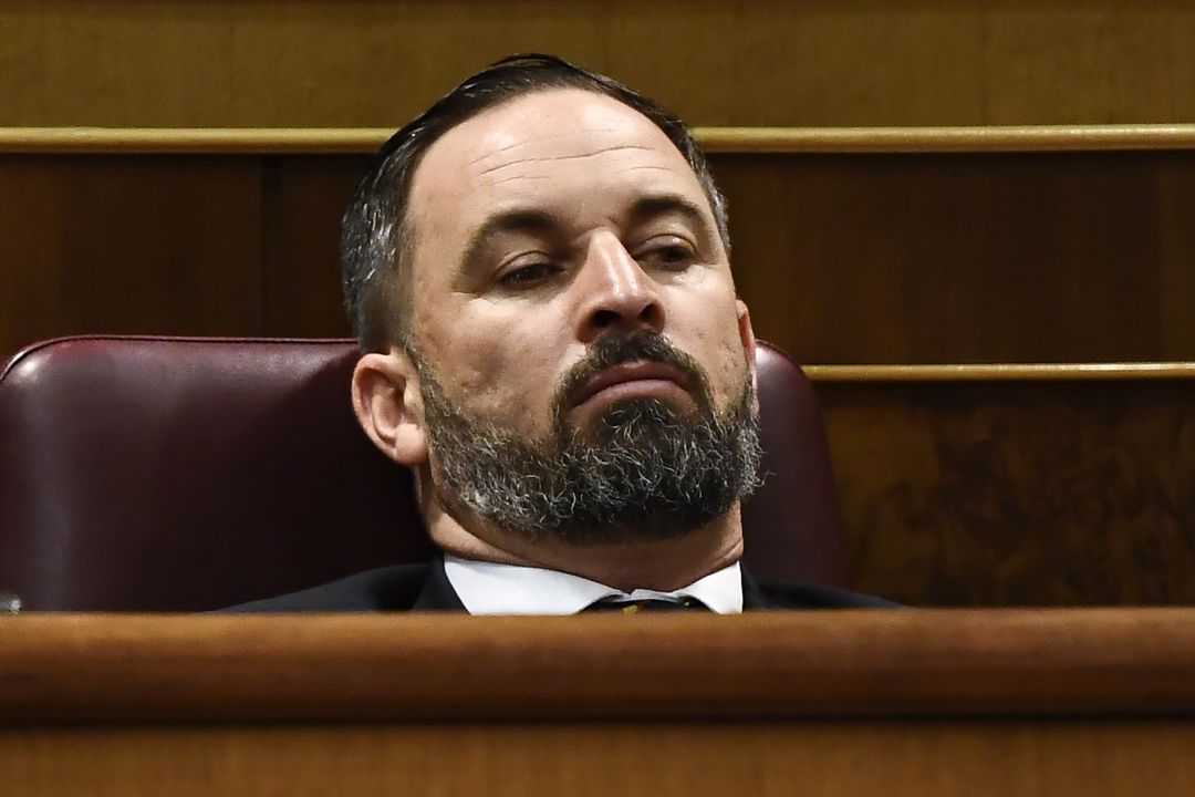 Santiago Abascal, presidente de Vox Santiago Abascal, presidente de Vox