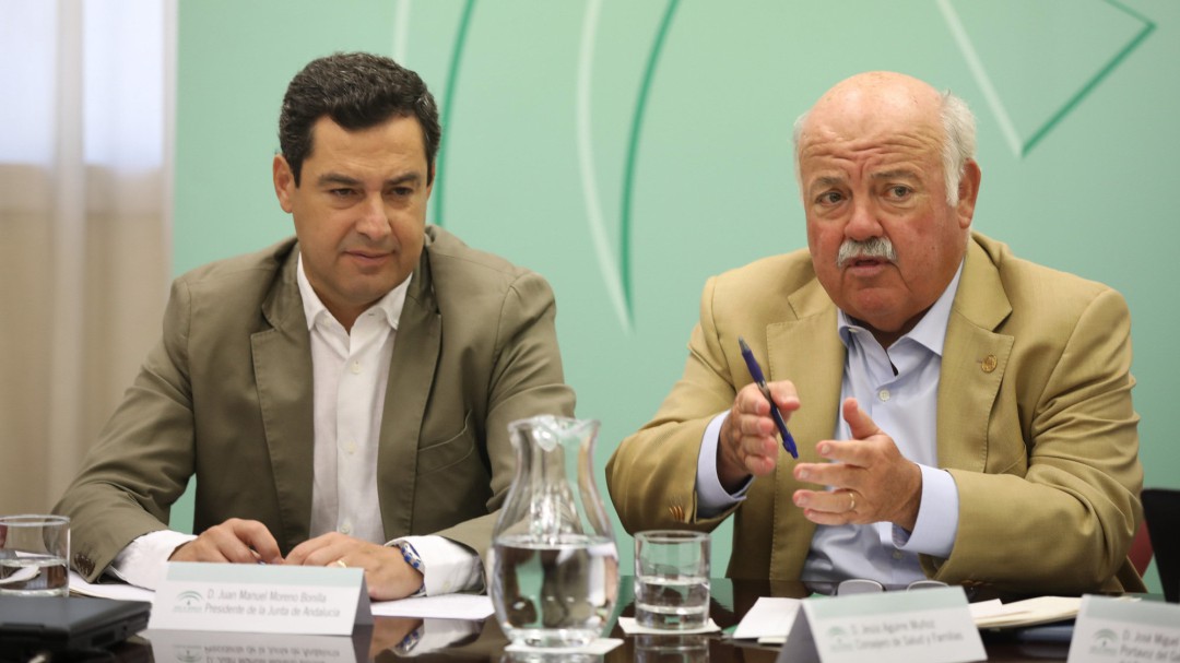 Jesús Aguirre, consejero de Sanidad de Andalucía: "No sabemos cómo se ha contaminado la carne mechada"