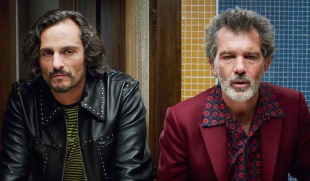 Asier Etxeandía y Antonio Banderas en Dolor y Gloria Asier Etxeandía y Antonio Banderas en Dolor y Gloria