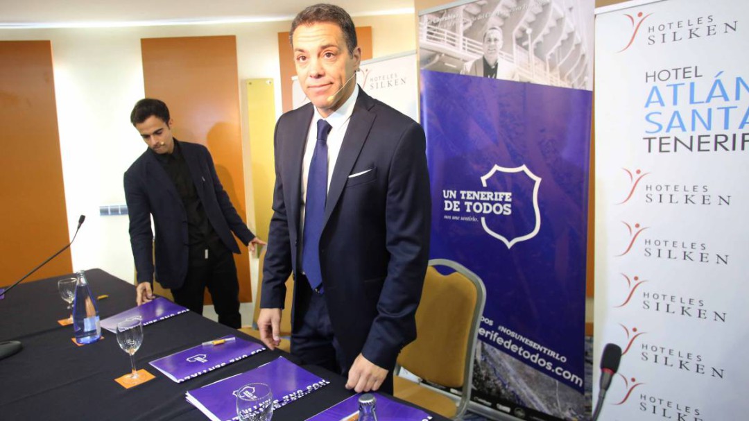 Concepción se reunió con Pier para tantear su incorporación al Tenerife