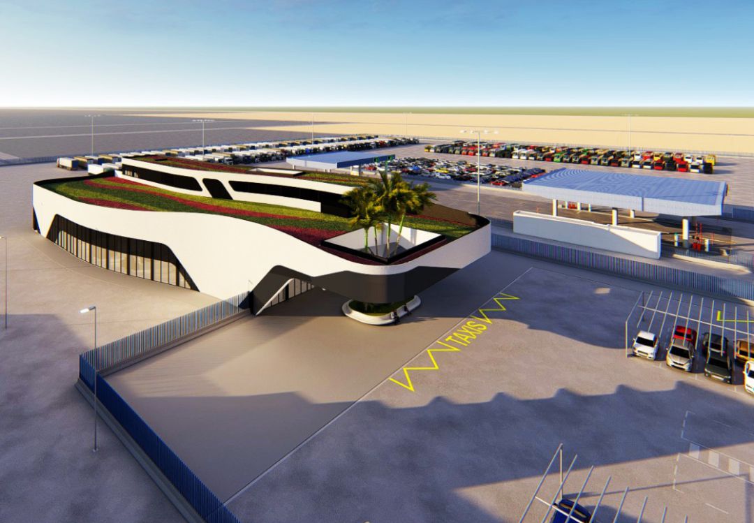 Diseño del nuevo edificio multifuncional del Muelle Sur Diseño del nuevo edificio multifuncional del Muelle Sur