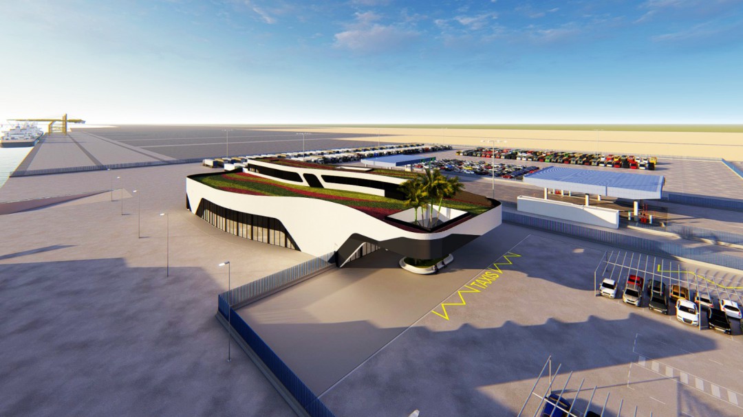 El Puerto de Huelva licita por 5,6 millones las obras del edificio multifuncional del Muelle Sur