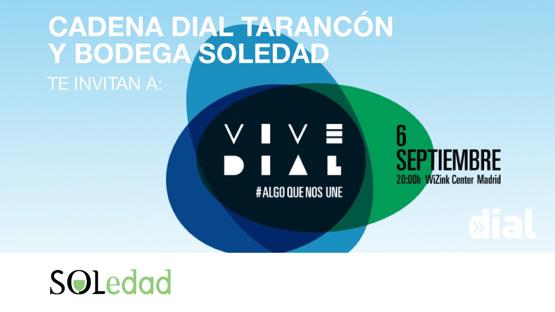 ¿Quieres asistir al concierto 'Vive Dial' en Madrid? Cadena Dial Tarancón te invita a la gala del 6 de septiembre