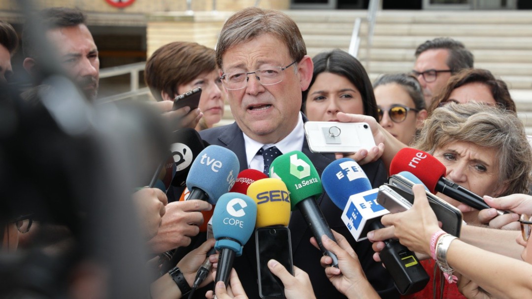 El PP pide a Puig que concrete los recortes y el president dice que no habrá tijera en gasto social