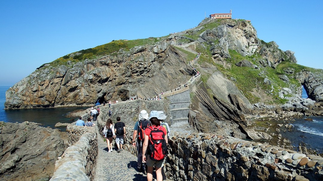 La llegada de turistas a Bizkaia aumentó un 1% en julio