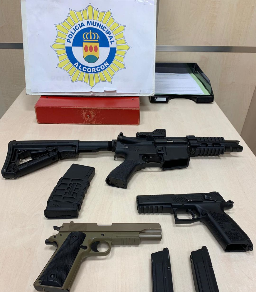 Armas incautadas Armas incautadas