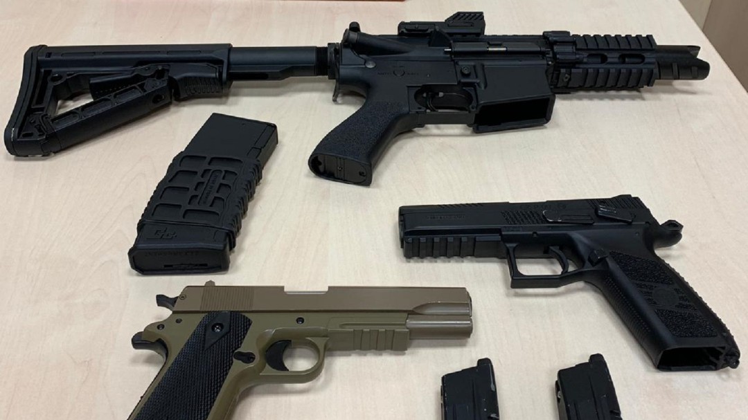 La Policía Municipal de Alcorcón incauta varias armas 'airsoft'