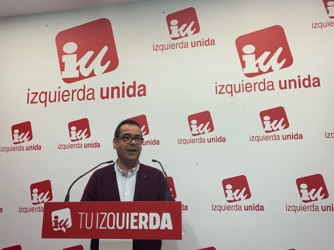 Coordinador regional IU, Juan Ramón Crespo Coordinador regional IU, Juan Ramón Crespo