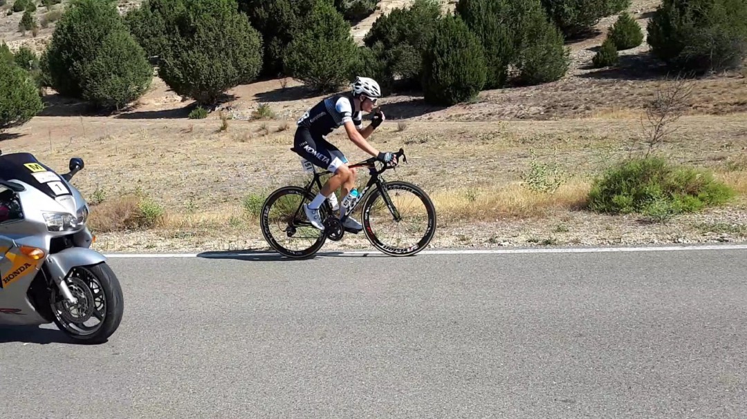 Carlos Rodríguez emula a Contador