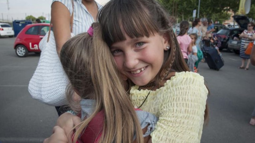 Adiós a los niños y niñas ucranianos