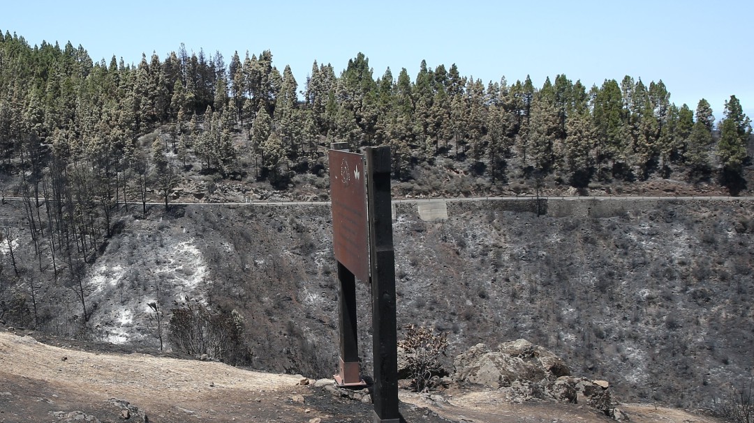 El calor frena el dar por controlado el incendio