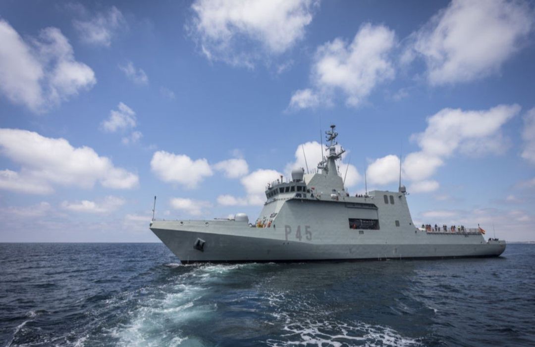 El patrullero 'Audaz' de la Armada. El patrullero 'Audaz' de la Armada.