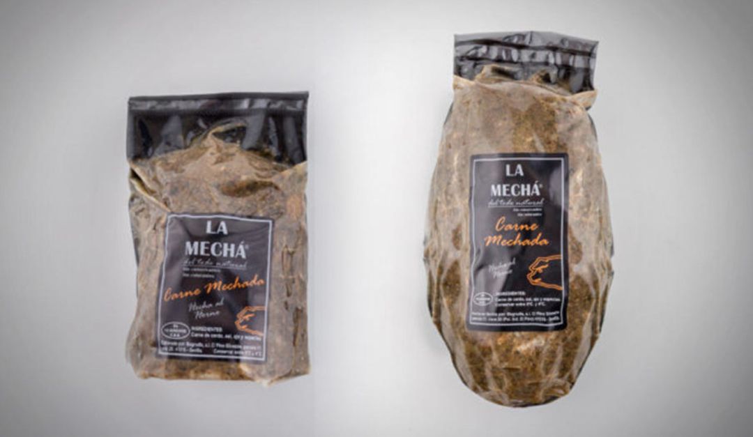 Carne mechada de 'La Mechá'. Carne mechada de 'La Mechá'.