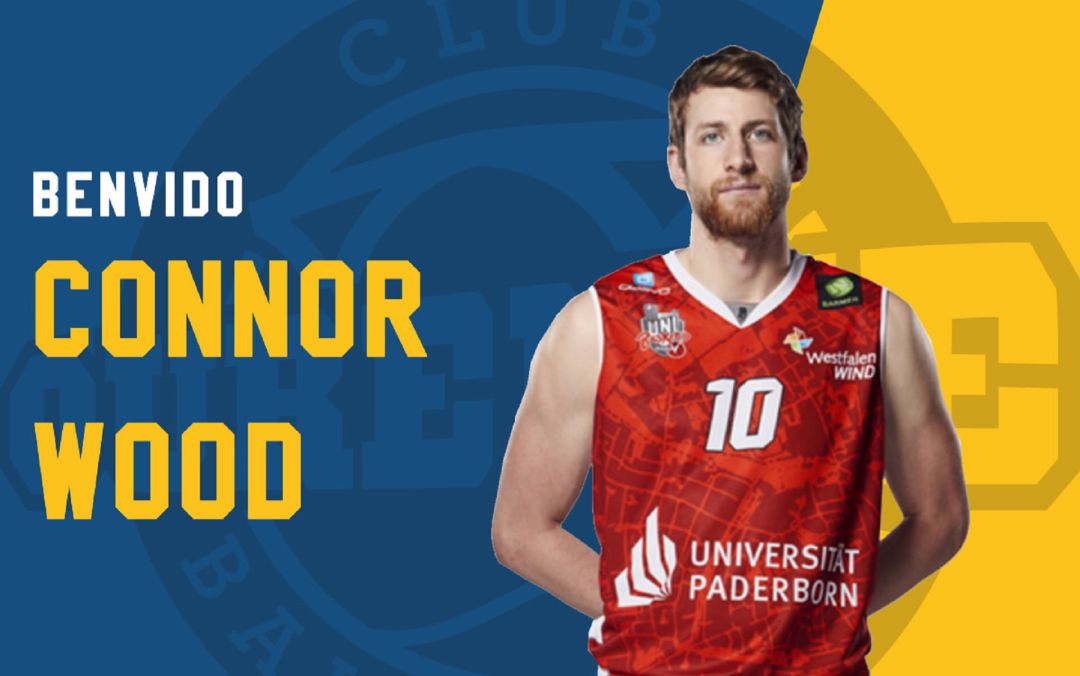 El alero canadiense Connor Wood, aportará al equipo ourensano tiro exterior El alero canadiense Connor Wood, aportará al equipo ourensano tiro exterior