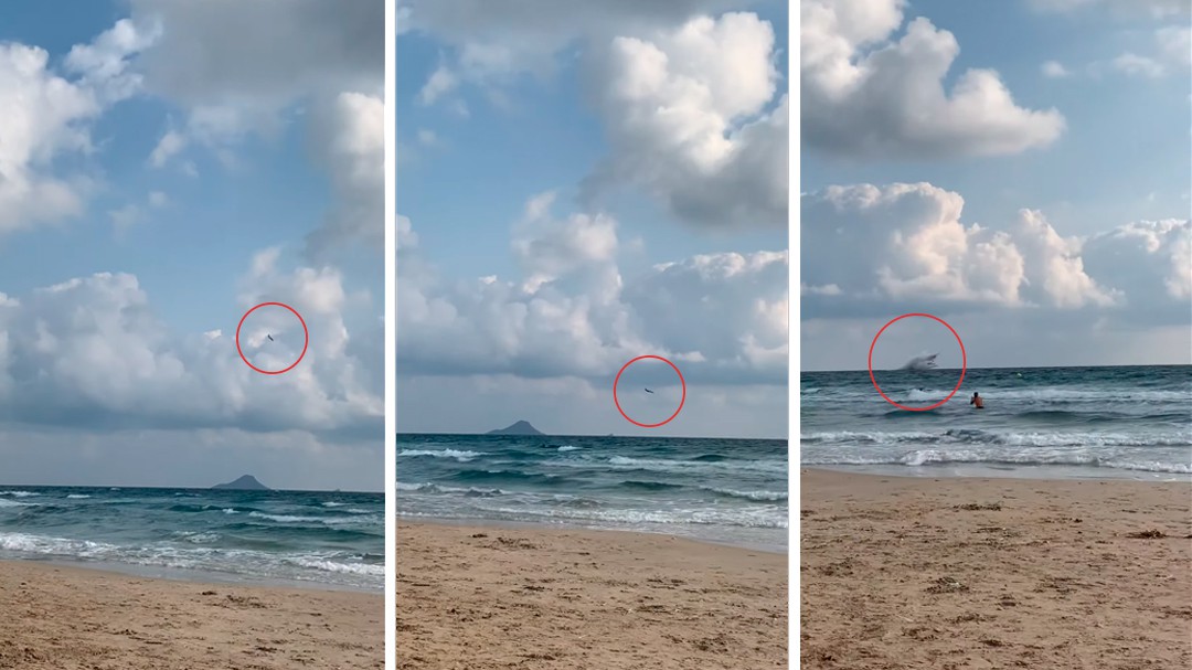 Muere el piloto del avión de la Patrulla Águila que cayó al mar en La Manga
