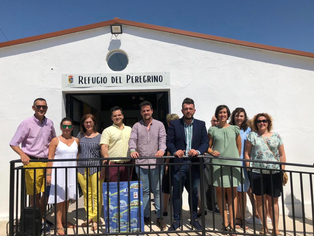 Inauguración del Albergue de Villar del Pedroso en el Camino de Guadalupe Inauguración del Albergue de Villar del Pedroso en el Camino de Guadalupe