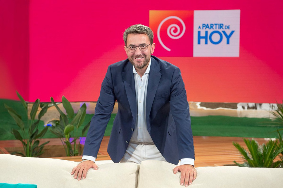 Máximo Huerta, presentador de 'A partir de hoy' Máximo Huerta, presentador de 'A partir de hoy'