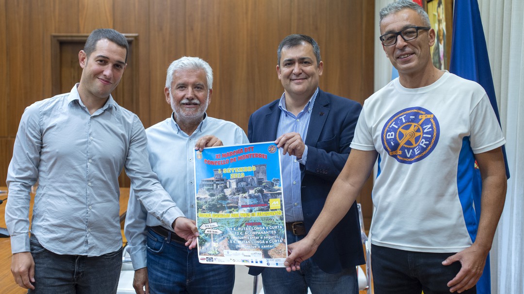 Dous percorridos de 62 e 42 quilómetros na XI Marcha BTT de Monterrei