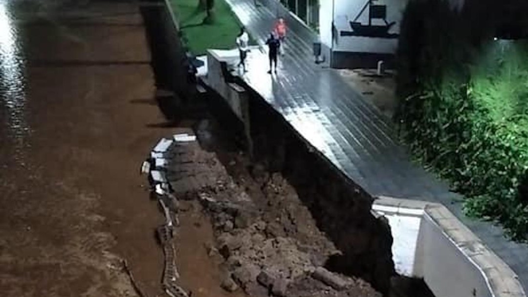 Las tormentas provocan numerosas incidencias en Las Villas, Segura y el Condado