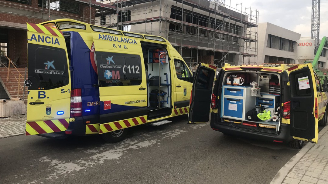 Fallece un hombre en un accidente laboral en Villanueva de la Cañada