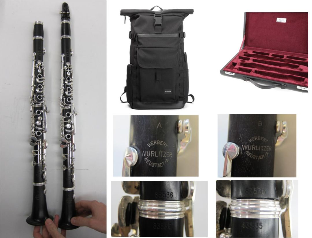 Quincena denuncia el robo de dos clarinetes de la orquesta de Bremen Quincena denuncia el robo de dos clarinetes de la orquesta de Bremen