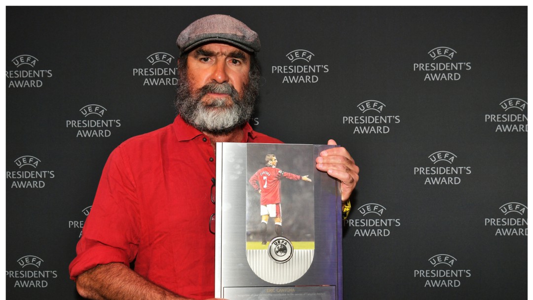 El discurso de Cantona en la gala de la UEFA que no dejó indiferente a nadie