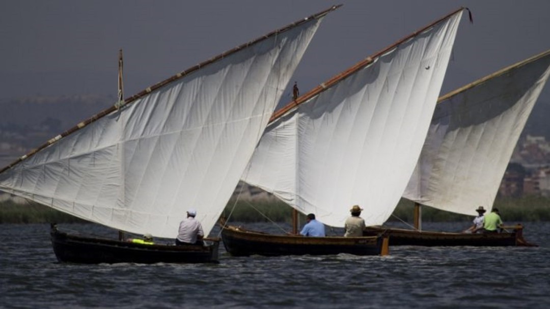La Albufera de Valencia acoge la regata anual de vela latina