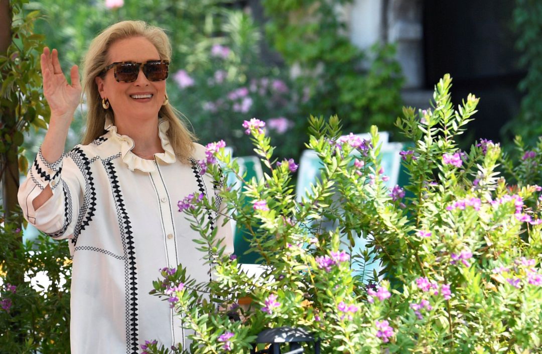Meryl Streep, a su llegada al Festival de Venecia Meryl Streep, a su llegada al Festival de Venecia