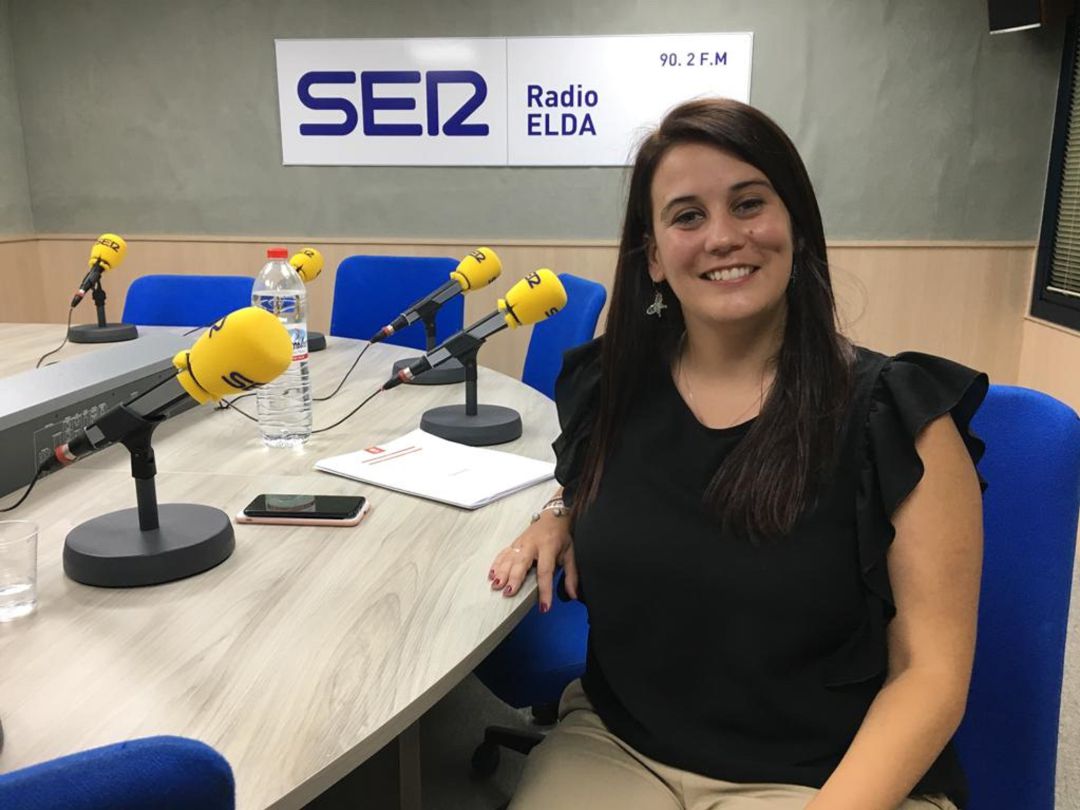 Lorena Pedrero, concejala de fiestas de Elda Lorena Pedrero, concejala de fiestas de Elda