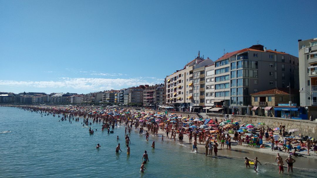 Menos turistas y menos gasto en Sanxenxo Menos turistas y menos gasto en Sanxenxo