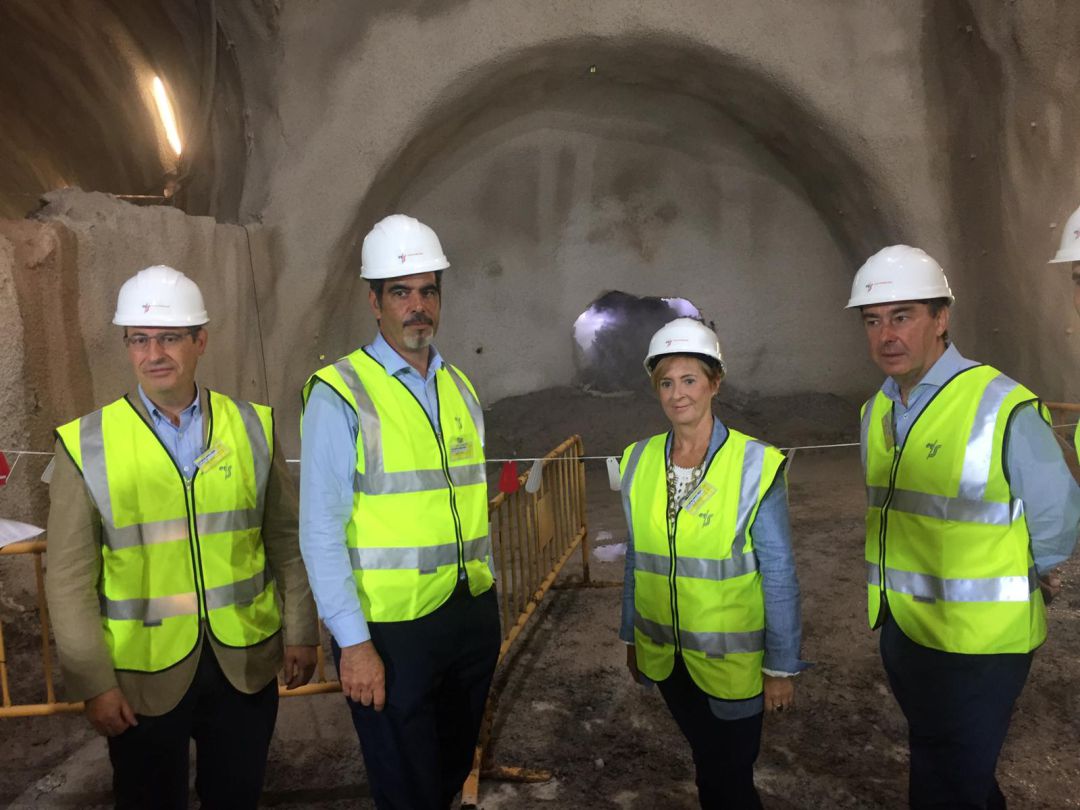 Las obras del Metro de Donostia avanzan Las obras del Metro de Donostia avanzan
