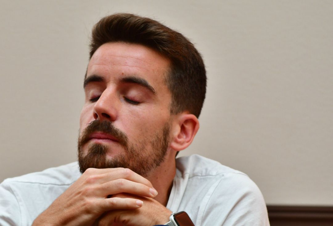 De Vicente, nuevo jugador del UCAM Murcia, se siente dolido por la manera en la que ha salido del Racing. De Vicente, nuevo jugador del UCAM Murcia, se siente dolido por la manera en la que ha salido del Racing.