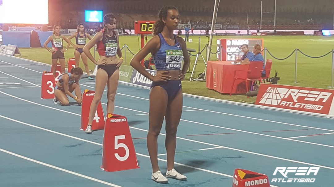 María Vicente, campeona de España absoluta en heptatlón