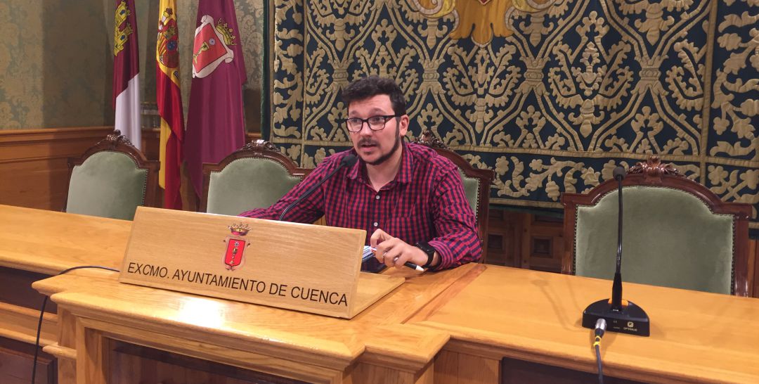 El concejal de Festejos, Adrián Martínez El concejal de Festejos, Adrián Martínez