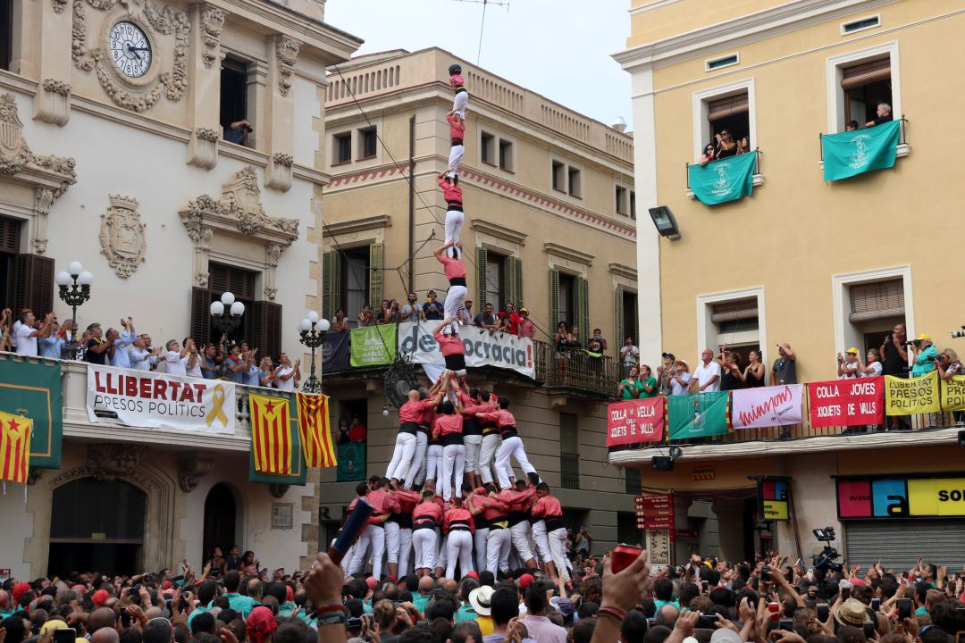 La Colla Vella a Vilafranca. La Colla Vella a Vilafranca.