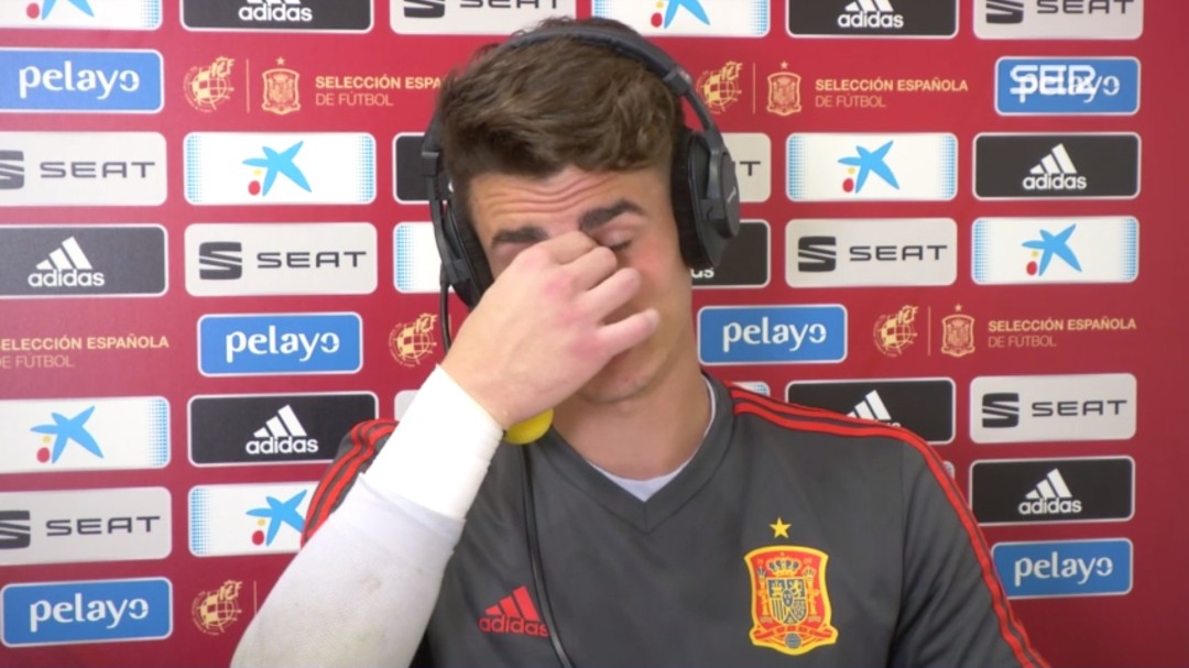 Kepa confiesa lo sucedido con Sarri: "Me vino un buen chaparrón esa semana"