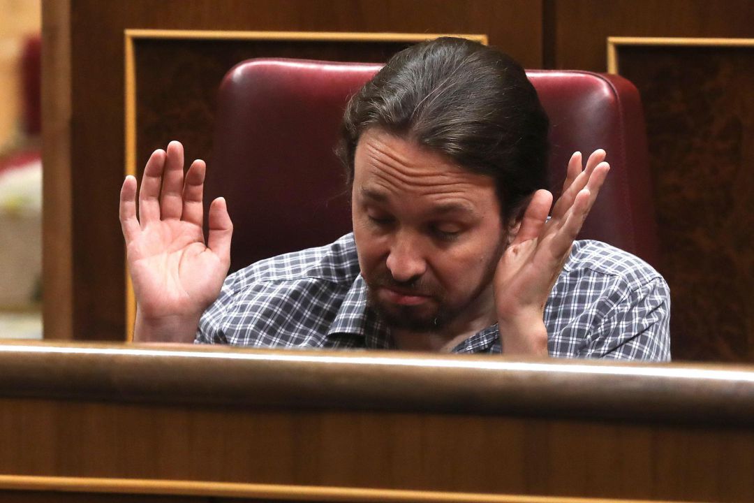 El líder de Unidas Podemos, Pablo Iglesias El líder de Unidas Podemos, Pablo Iglesias