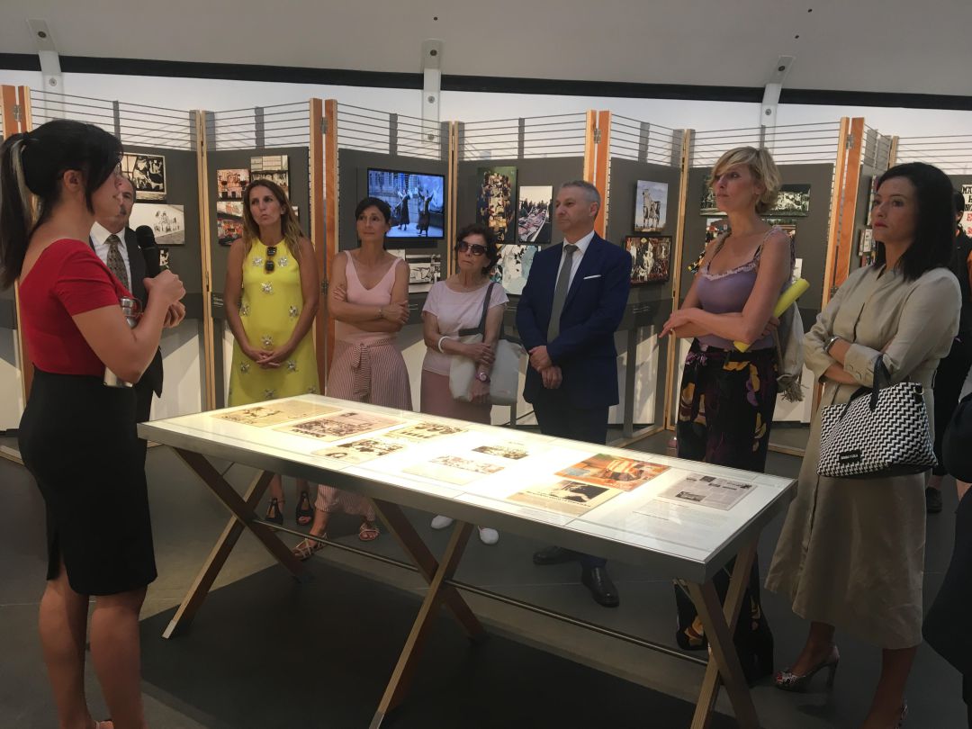 Imagen de la inauguración de la exposición 'Picasso, el viaje del Guernica' Imagen de la inauguración de la exposición 'Picasso, el viaje del Guernica'