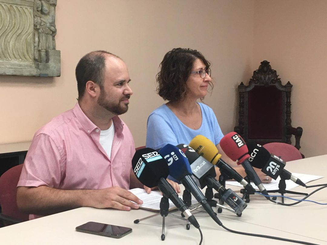 Xavier Roca i Maria Teresa Cebrià, del Bisbat Xavier Roca i Maria Teresa Cebrià, del Bisbat