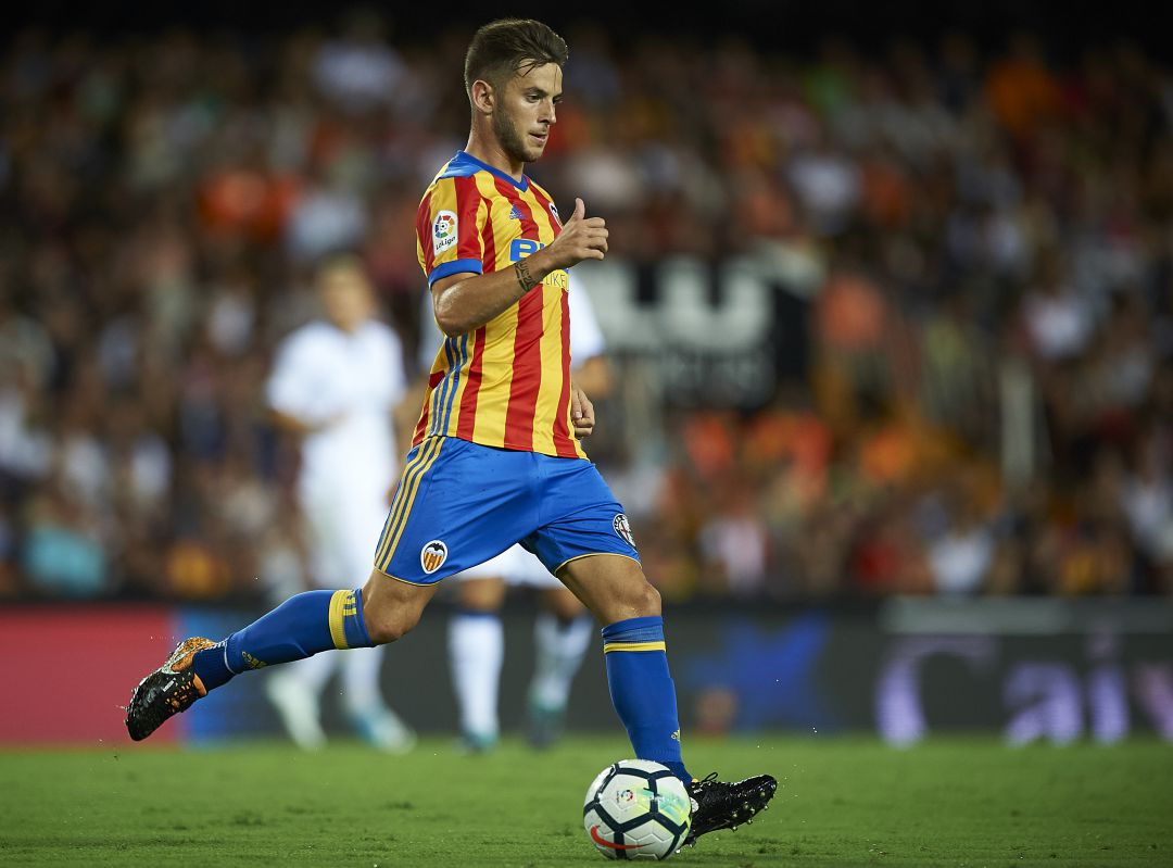 Medrán, jugando con el Valencia Medrán, jugando con el Valencia