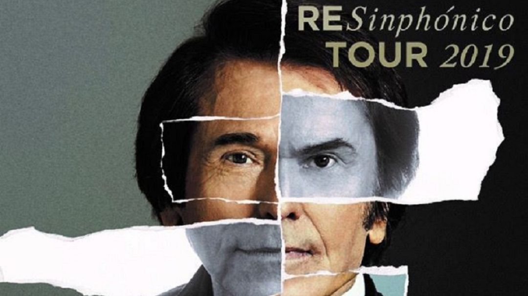 Cartel de la gira 'Raphael Sinphónico'. Cartel de la gira 'Raphael Sinphónico'.