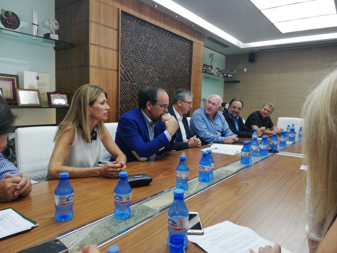 Reunión mantenida esta mañana en Elche Parque Empresarial Reunión mantenida esta mañana en Elche Parque Empresarial