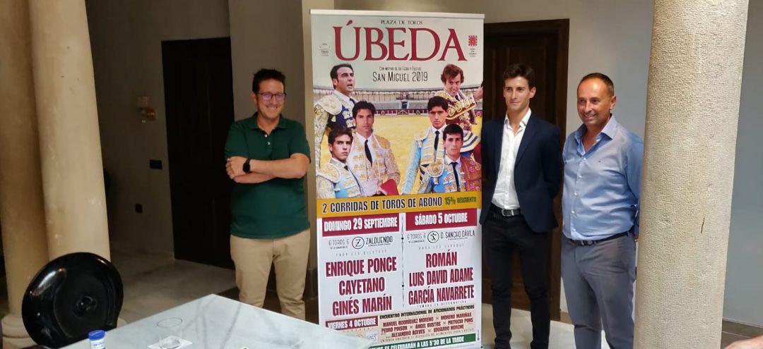 Presentación de la Feria Taurina de Úbeda 2019 Presentación de la Feria Taurina de Úbeda 2019