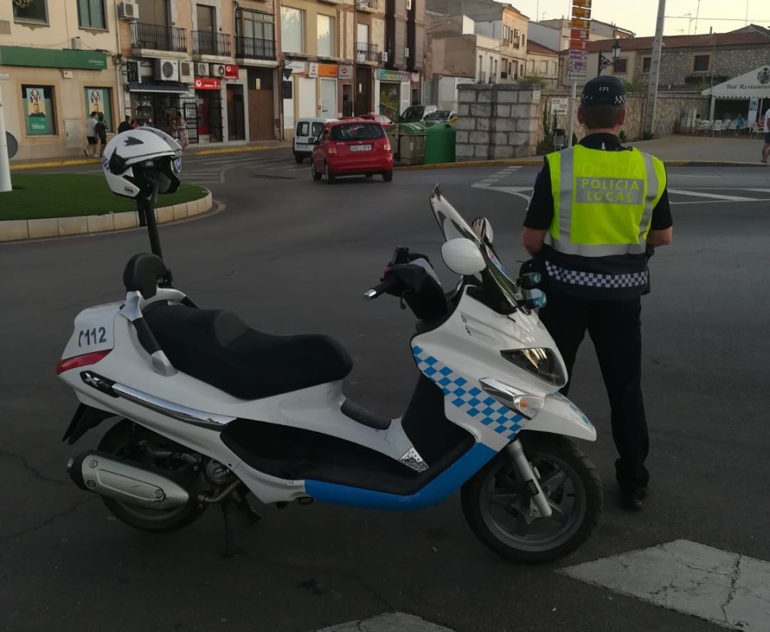 La policía de Consuegra vuelve a las motos La policía de Consuegra vuelve a las motos